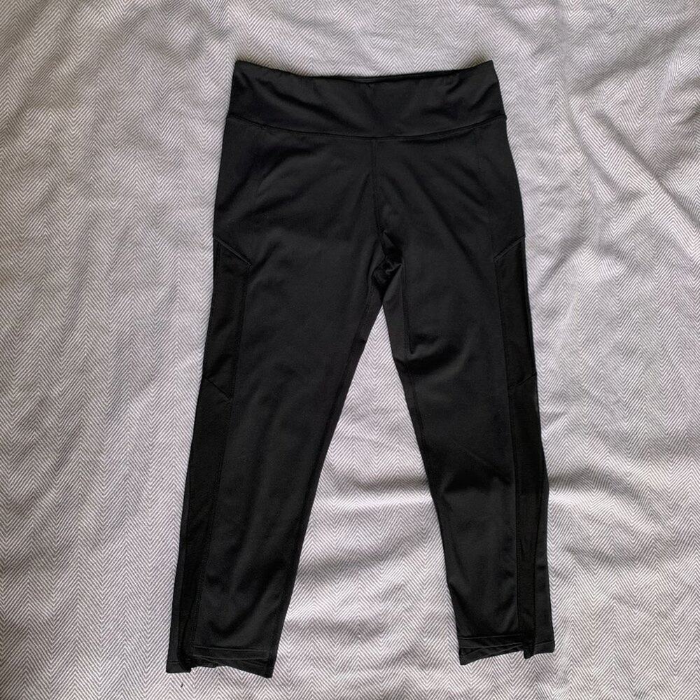 TANTRIS - Side Mesh Cutout Yoga Pants